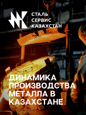 Динамика производства металлургической отрасли в Казахстане