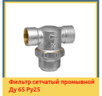 Фильтр сетчатый промывной Ду 65 Ру25 в Уральске