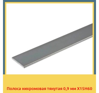 Полоса нихромовая тянутая 0,9 мм Х15Н60 в Уральске