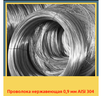Проволока нержавеющая 0,9 мм AISI 304 в Уральске