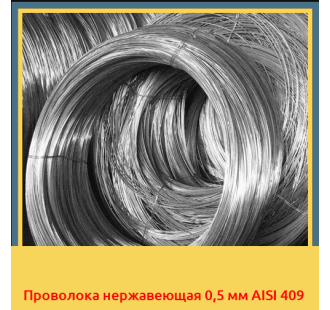 Проволока нержавеющая 0,5 мм AISI 409 в Уральске