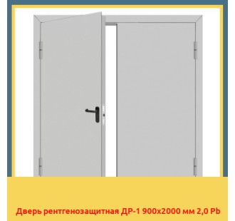 Дверь рентгенозащитная ДР-1 900х2000 мм 2,0 Pb в Уральске