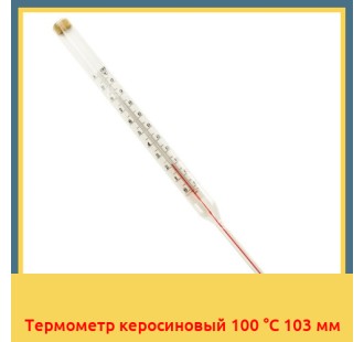 Термометр керосиновый 100 °С 103 мм в Уральске