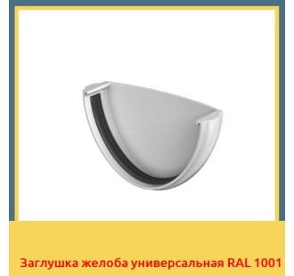 Заглушка желоба универсальная RAL 1001 в Уральске