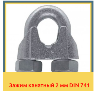 Зажим канатный 2 мм DIN 741 в Уральске